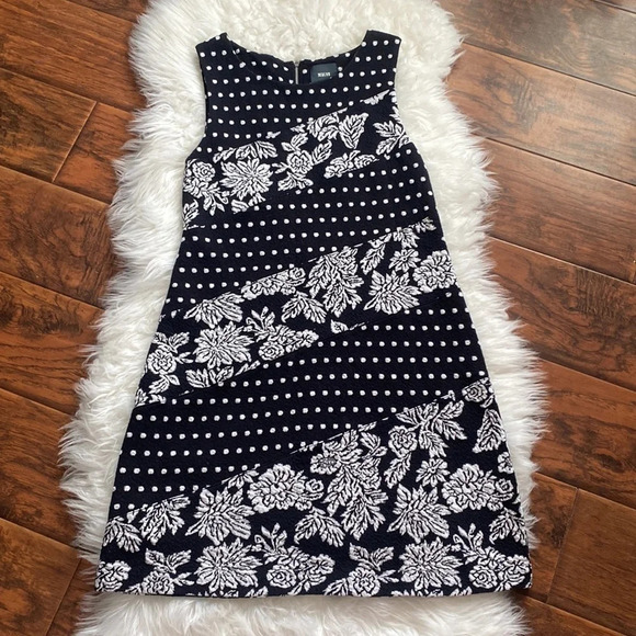 Maeve Anthropologie Effemy Jacquard Dot Dress - Picture 2 of 8